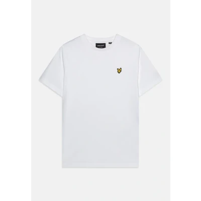 Afbeelding van Lyle &amp; Scott Jongens T shirt met logoborduring in de kleur Wit, maat: 152