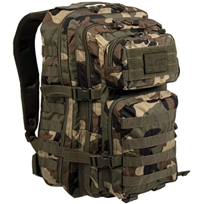 Afbeelding van US Assault Backpack Rugzak 36 Liter Woodland 51 x 29 28 cm