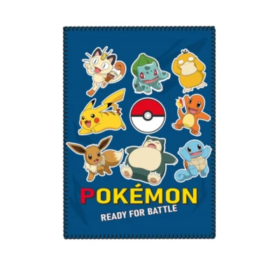 Afbeelding van Pokemon Fleece deken Ready for battle 8435631315025