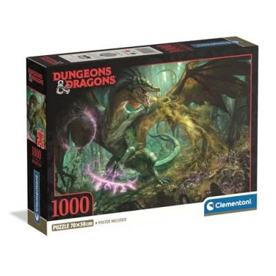 Afbeelding van Clementoni Dungeons &amp; Dragons Puzzle 1000Stück (1000 onderdelen)