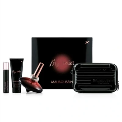 Afbeelding van Mauboussin Prestige 2024 My Twist set: Eau de Parfum 90 ml, lichaamsmelk 75 reisspray 20 ml &amp; schoudertas
