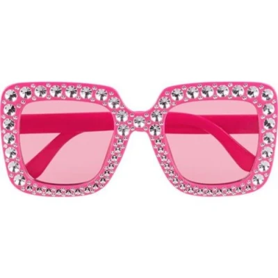 Image de lunettes bling roses 02632