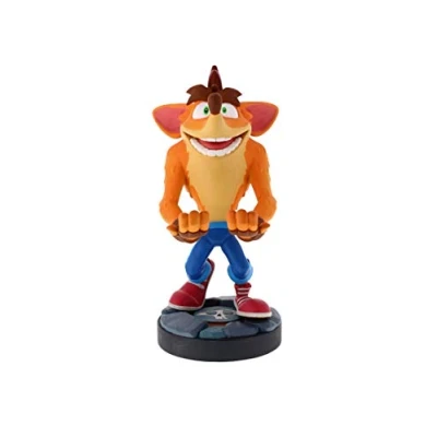 Afbeelding van Cable Guy Crash Bandicoot telefoonhouder game controller stand met usb oplaadkabel 8 inch