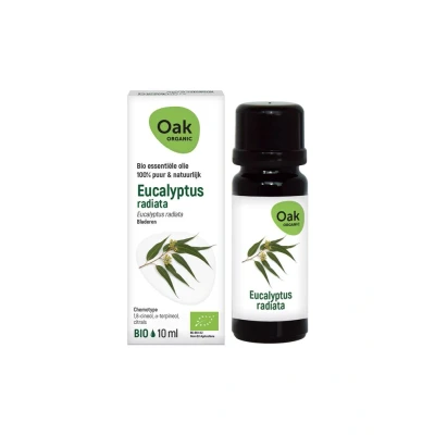 Afbeelding van Oak Organic Essential Oils Eucalyptus Radiata Olie 10 ml