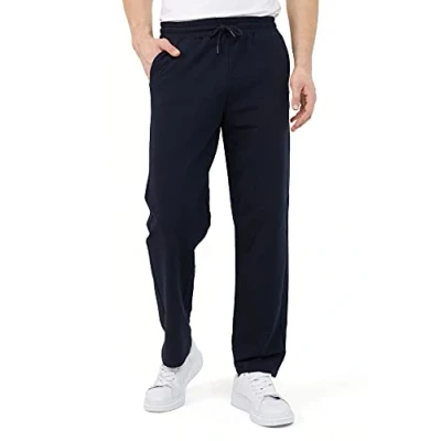 Afbeelding van Comeor Joggingbroek heren met rits Donker grijs 4XL trainingsbroek Lange sportbroek