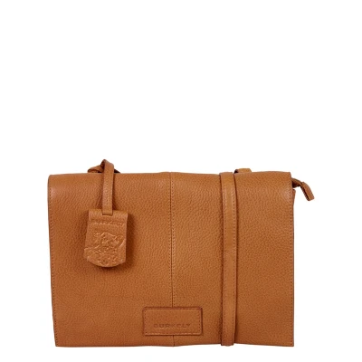 Afbeelding van Burkely Soft Skylar Double Pocket Flap cozy cognac