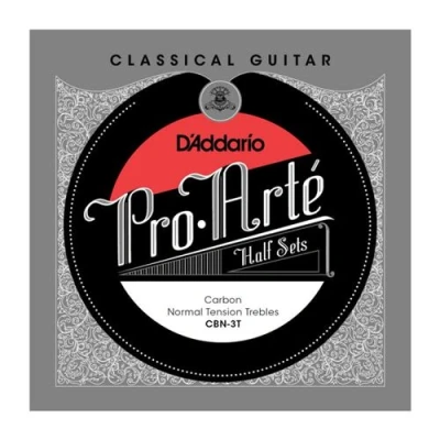 Image de D&#039;Addario CBN 3T Pro Arte Carbon Jeu de 3 cordes aigues pour guitare classique normale