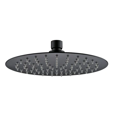 Afbeelding van Wiesbaden 304 UFO Hoofddouche rond 25 cm mat zwart