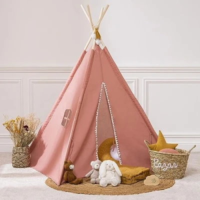 Afbeelding van Tipi Speeltent Laurentine Roze