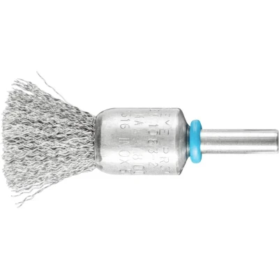 Afbeelding van PFERD PBUIT 1516/6 INOX 0,20 penseelborstel ongetordeerd Ø 15 mm stift 6 edelstaaldraad 43200027