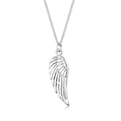 Afbeelding van Elli Halsketting 925 Sterling Zilver Vleugel