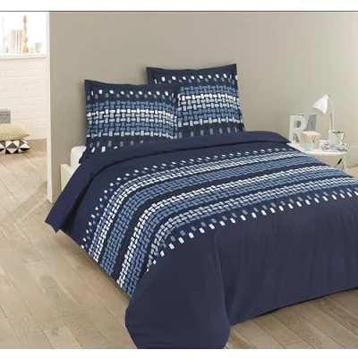 Afbeelding van Vision Jack Dekbedovertrek 240 x 220cm met 2 slopen lits jumeaux 100% Katoen