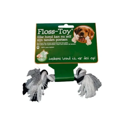 Afbeelding van Flosstoy zwart wit mini Gebr de boon