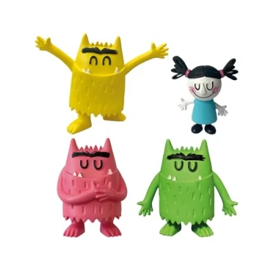 Afbeelding van Comansi Set Nuna Collection Kleurmonster (4 figuren)