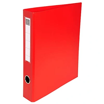 Image de Classeur Exacompta PVC 32x29cm Dos 60mm 4 annx en D Coloris assortis