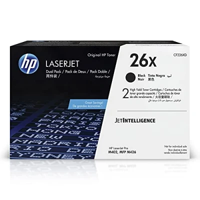 Afbeelding van HP Tonercartridge CF226XD 26X zwart 2x HC