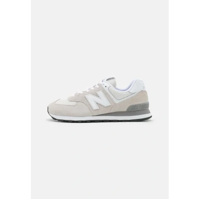Afbeelding van New Balance WL574 Sneakers laag, Dames, Maat: 35, White Leer en textiel