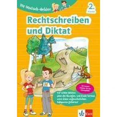 Afbeelding van Klett Die Deutsch Helden Rechtschreiben und Diktat 2. Klasse