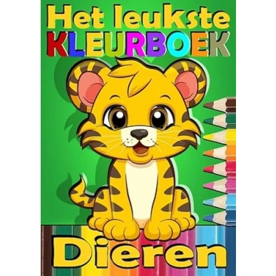 Afbeelding van Het leukste kleurboek dieren