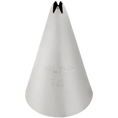 Afbeelding van Wilton Spuitmondje Garneerspuit voor Taartdecoratie #014 Open Ster