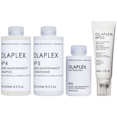 Afbeelding van Beschadigd haar pakket Olaplex No.3 + 4 5 0.5 bundel/set/pakket