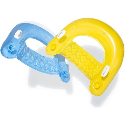 Afbeelding van Intex Sit &#039;n Float Opblaasband Geel Fun