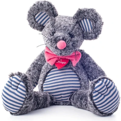 Afbeelding van Lumpin Ticky muis groot 40 cm. 94103