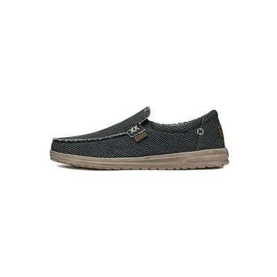 Afbeelding van Hey Dude Wally SOX 40019/BLMT Sportieve veterschoenen, Heren, Maat: 43, Blu Leer en imitatieleer