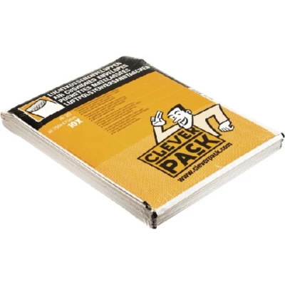 Afbeelding van Cleverpack Luchtkussenenveloppen, Ft 350 X 470 Mm, Met Stripsluiting, Wit, Pak Van 10 Stuks Enveloppen