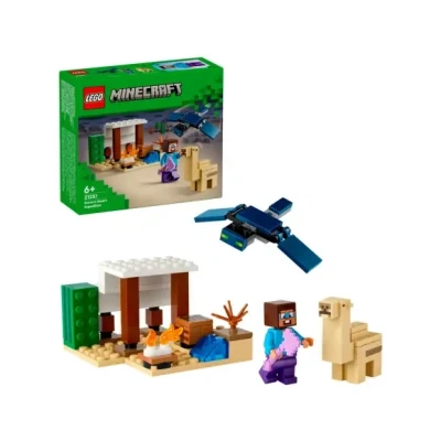 Afbeelding van LEGO 21251 Minecraft Steve&#039;s woestijnexpeditie Speelgoed Set
