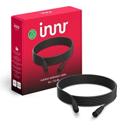 Afbeelding van Innr verlengkabel 5 meter (IP67, Zwart)