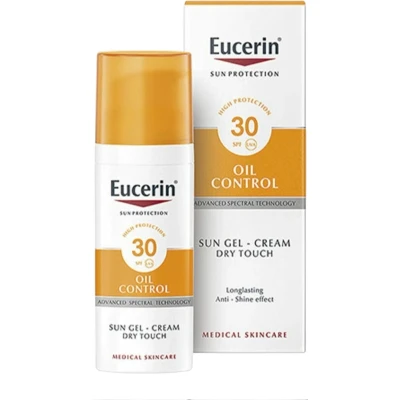 Afbeelding van 2x Eucerin Sun Oil Control Gel Creme SPF 30 50 ml