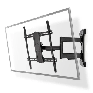 Afbeelding van Nedis Draai en Kantelbare TV Muurbeugel TVWM6570BK Zwart Black