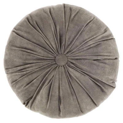 Afbeelding van Unique Living Kussen Basics Ø40 cm Chateau Grey