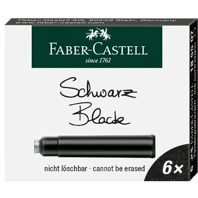 Afbeelding van Faber Castell Vulpen Vullingen Zwart