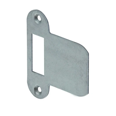 Afbeelding van Nemef Sluitplaat verlengde lip afgerond 71,5 x 23,3/64 mm (LxBxH/B+Lip) staal verzinkt VP1255