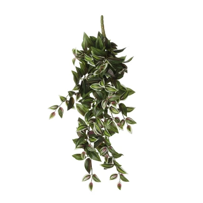 Afbeelding van Tradescantia Kunst Hangplant L15 x B20 H54 cm Groen