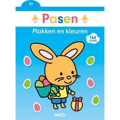 Afbeelding van Plakken en kleuren Pasen