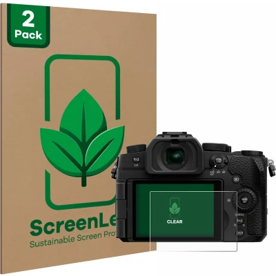 Afbeelding van ScreenLeaf Screenprotector voor Panasonic Lumix DC G97 Duurzame schermbescherming Folie Beschermfolie transparant (2 Stuks)