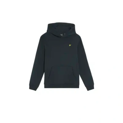 Afbeelding van Lyle &amp; Scott winter hoodie jongens donker navy blauw brush