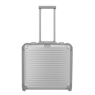 Afbeelding van Travelite Next Aluminium Business Wheeler silver Handbagage koffer Trolley