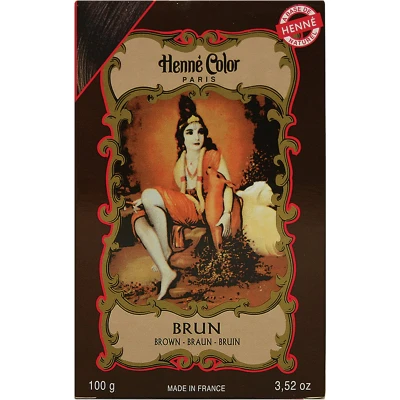 Afbeelding van Henne Color Haarverf Poeder Bruin 100g