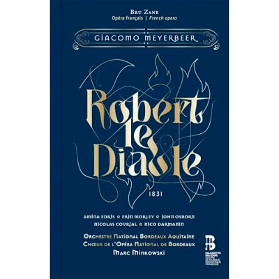 Afbeelding van Orchestre National Bordeaux Aquitaine, Marc Minkowski Meyerbeer: Robert Le Diable (3 CD)
