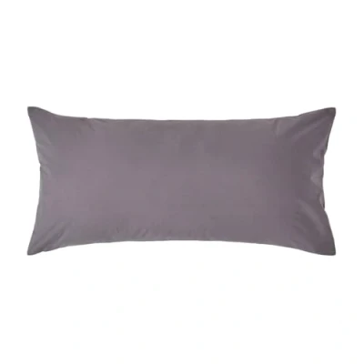 Afbeelding van Homescapes kussensloop 40 x 80 cm donkergrijs, 100% Egyptisch katoen, draaddichtheid 200