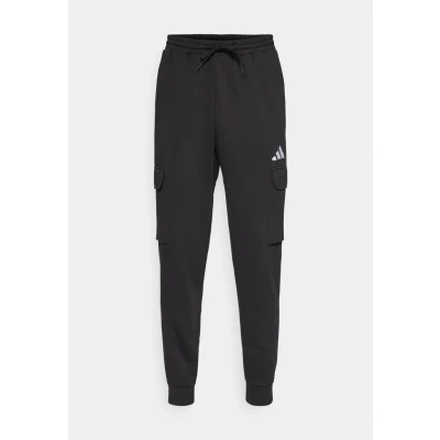Afbeelding van adidas Sportswear Essentials FEEL COZY Cargo Trainingsbroek, Heren, Maat: XS, Black/white