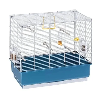 Afbeelding van Ferplast Vogelkooi Rekord 4 Vogelverblijven 60x32.5x57.5 cm Lichtblauw