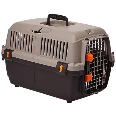Afbeelding van Duvoplus Reisbench Hond Bracco Iata Travel 1 48x32x31cm Max. 5 6kg Grijs/zwart 1st