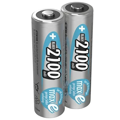 Afbeelding van Ansmann Batterijen NiMH Accu Mignon AA 2100 mAh 2 stuks