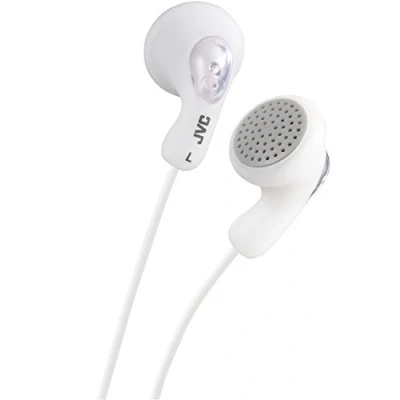 Image de JVC HA F14 Gumy phones Écouteurs embout auriculaire filaire jack 3,5mm blanc