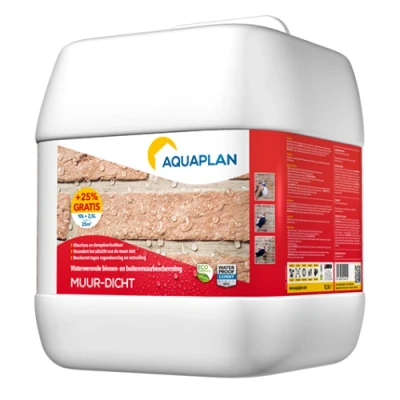 Afbeelding van Aquaplan muur dicht 10 l 25 gratis